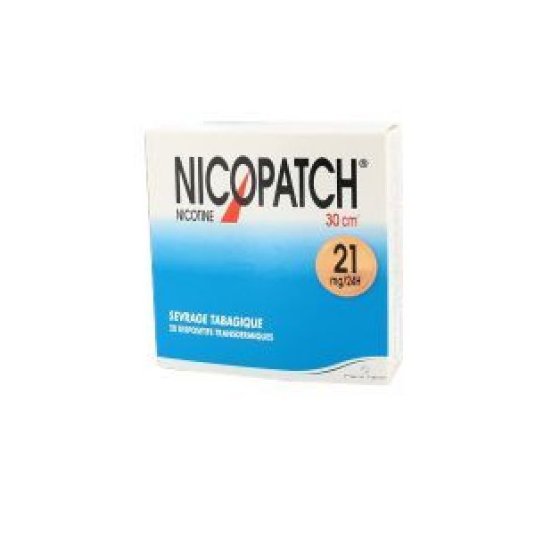 Nicotine Eg 21 Mg/24 H Dispositif Transdermique Dispositif Transdermique En Sachet (Papier/Aluminium/Polyamide/Polyacrylonitrile) B/28