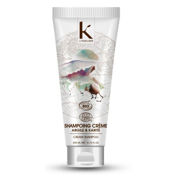 K pour Karite Shampooing crème argile & karité BIO - 200 g