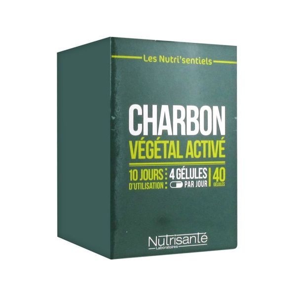 Nutrisante Charbon Vegetale Active Gelule Flacon 40