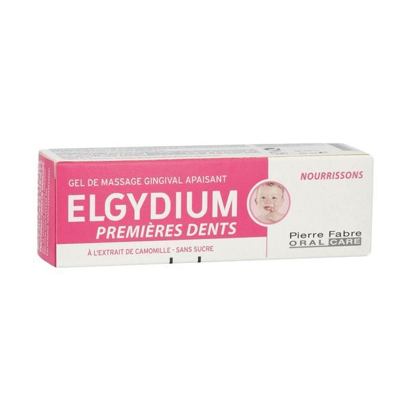 Elgydium Premières Dents Gel de Massage Gingival Apaisant 15 ml