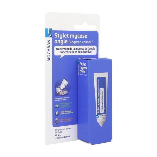 BIOGARAN CONSEIL STYLET MYCOSE ONGLE Solution pour application locale, dispositif médical, stylet 10 ml