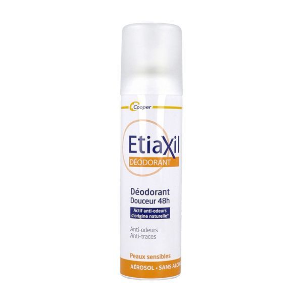 ETIAXIL PEAUX SENSIBLES DEODORANT DOUCEUR 48 H SPRAY Spray déodorant douceur 48 H, spray 150 ml