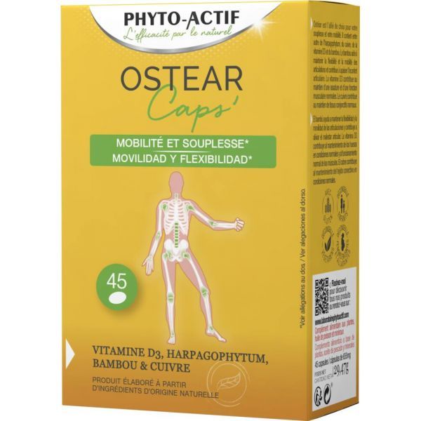Phyto-actif Ostear - 45 capsules