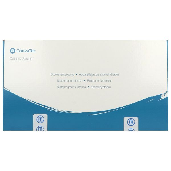 ESTEEM PLUS WINDOW INVISICLOSE STANDARD Poche système 1 pièce avec fenêtre d'inspection, opaque, prédécoupée, 25 mm (ref. 423387), bt 30