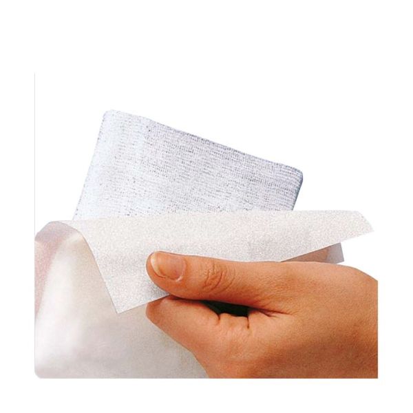 VLIWASOFT Compresse en non tissé, non stérile, 7,5 cm x 7,5 cm (ref. 34534), sachet 100