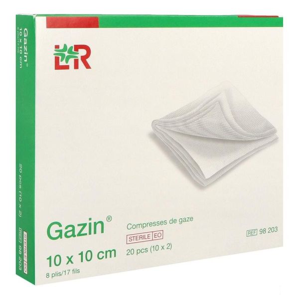 Gazin Gaze Sterile 10Cm*10Cm Cpress Sach 2 10