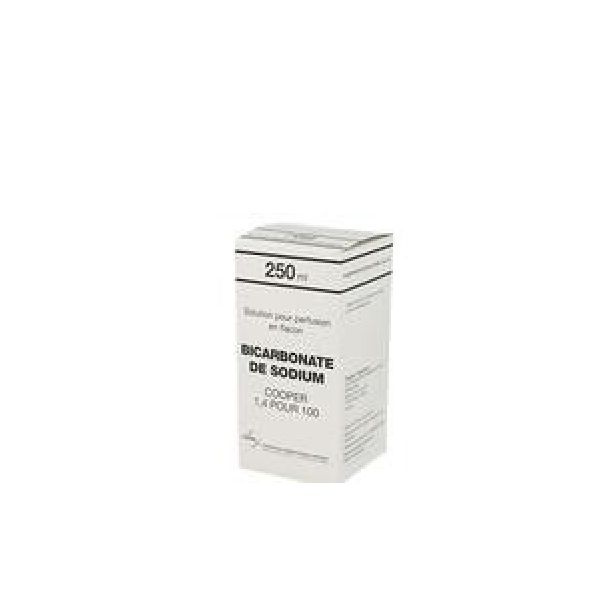 Bicarbonate De Sodium Cooper 1,4 % Solution Pour Perfusion En Flacon De 250 Ml