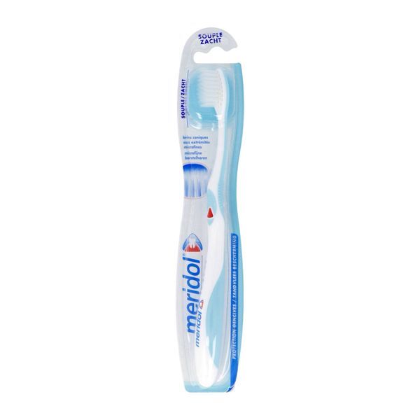 MERIDOL PROTECTION GENCIVES BROSSE A DENTS Brosse à dents souple, pour gencive fragile, unité