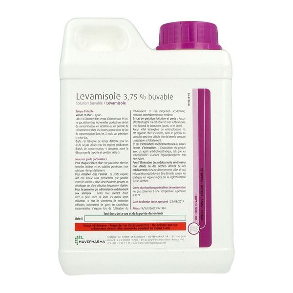 LEVAMISOLE 3,75P100 NOE ORAL 1L