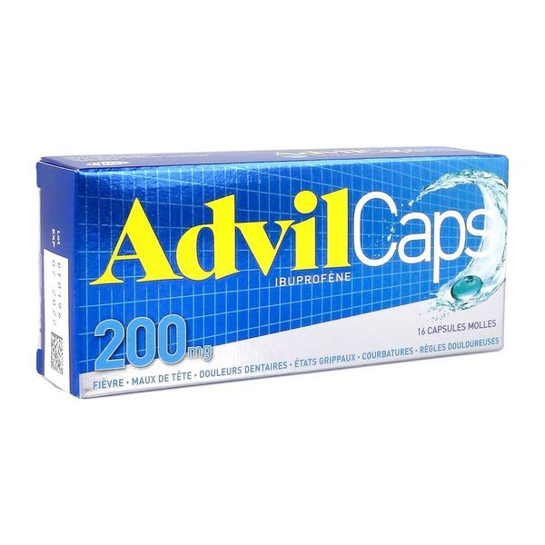 ADVILCAPS 200 mg capsule molle B/16