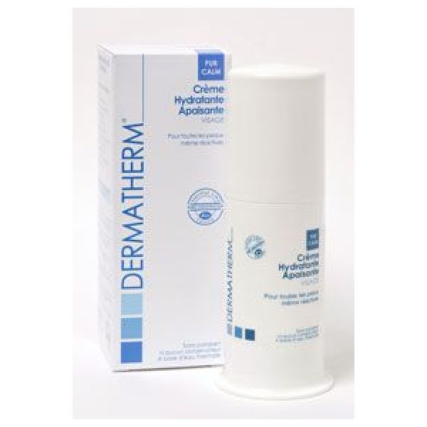 Dermatherm Purcalm Creme Fluide Hydratante Apaisante Visage Emulsion 50 Ml 1