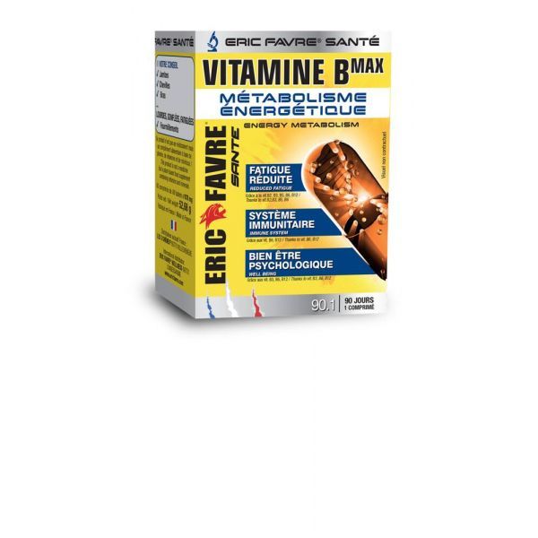 Eric Favre Vitamines B max - 90 comprimés
