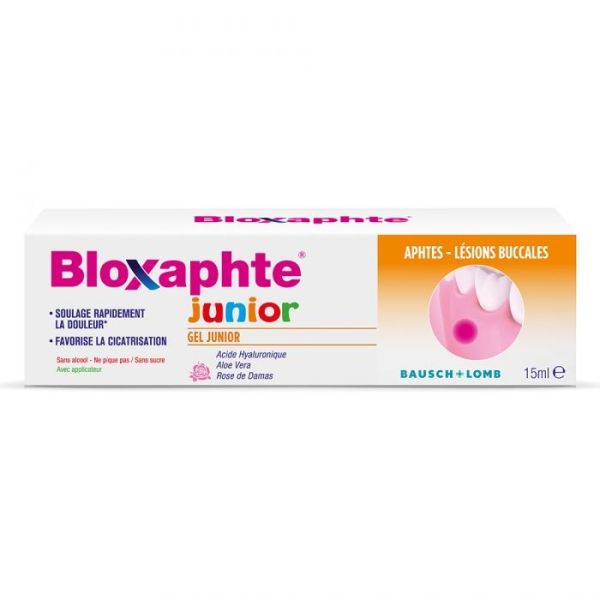 Bloxaphte Gel Junior Bubble Gum 30Mois Et Plus 15Ml