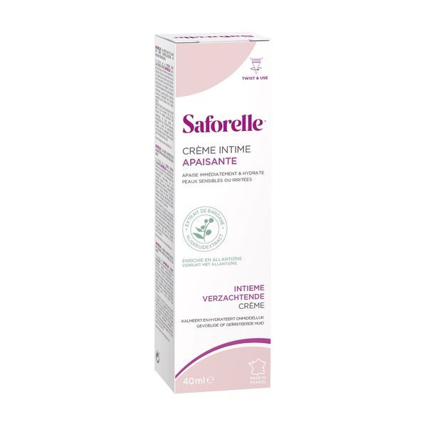 Saforelle Creme Apaisante - Ancienne Formule Tube 40 Ml 1