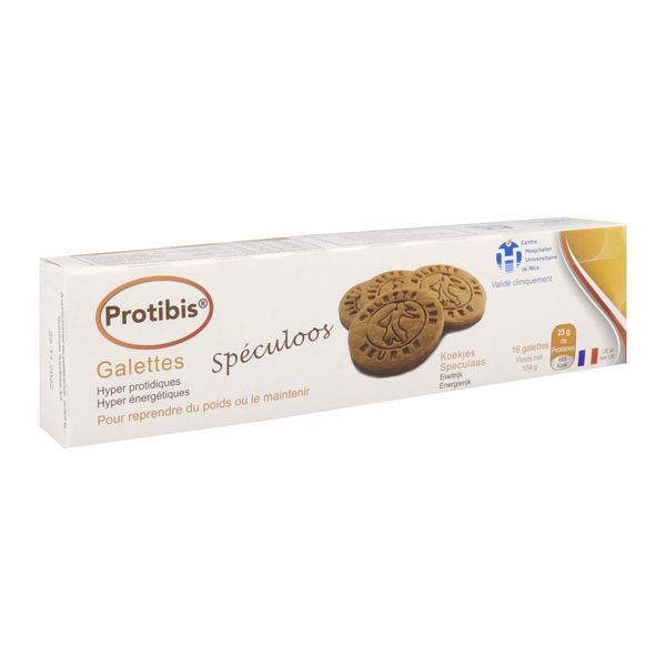 PROTIBIS GALETTES Denrée alimentaire destinée à des fins médicales spéciales, spéculos, bt 16