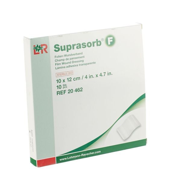 Suprasorb F Pansement Adhesif Sterile 10*12Cm Champ 10