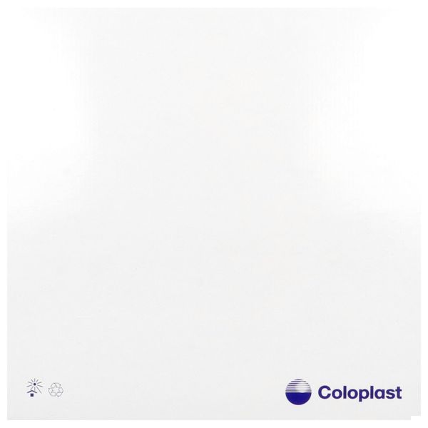 ALTERNA PLUS SET Poche fermée système 2 pièces avec filtre et support standard, opaque, diamètre 50 mm (ref. 464880), bt 50