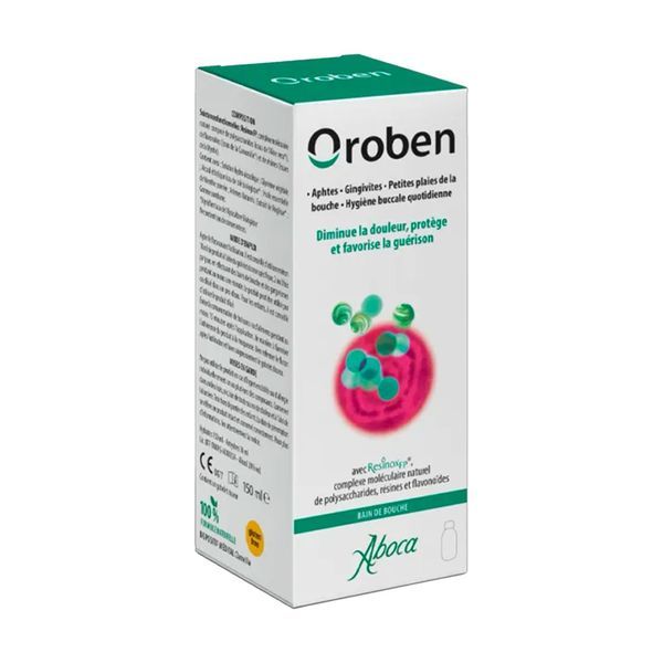 OROBEN BAIN DE BOUCHE SOLUTION FLACON 150 ML 1