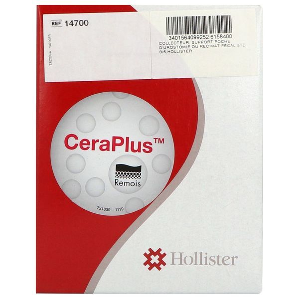 CONFORM 2 SUPPORT CERAPLUS PLAN Support porte-poche système 2 pièces, à découper, anneau flottant, anneau 45 mm (ref. 14700), bt 5