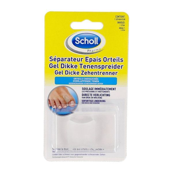 SCHOLL PHARMA SEPARATEUR D'ORTEIL Séparateur d'orteil épais, unité