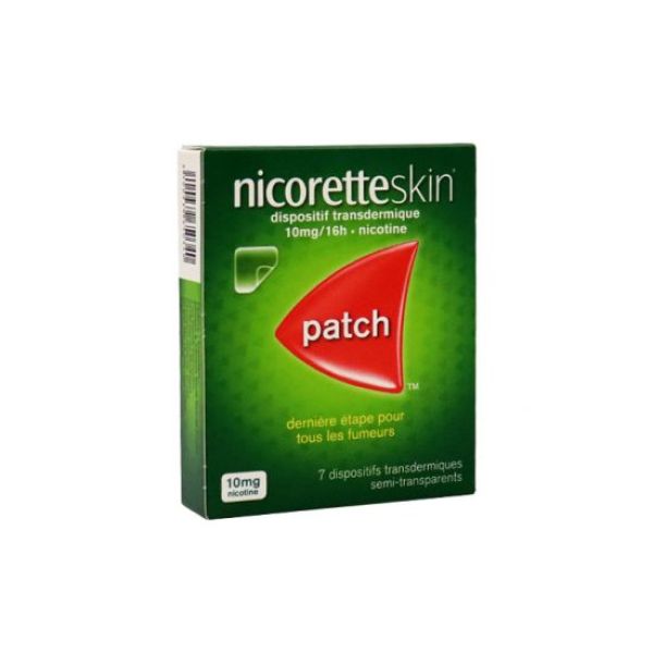 Nicoretteskin 10 Mg/16 Heures (Nicotine) Dispositif Transdermique En Sachet B/7