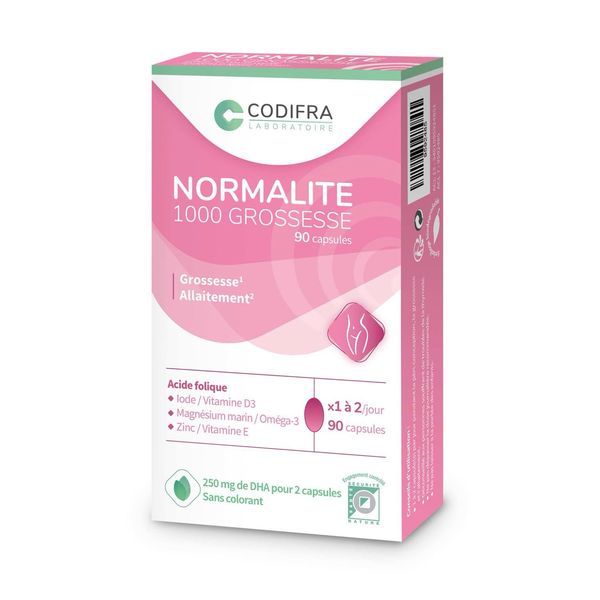 Normalite 1000 Grossesse Capsule 90