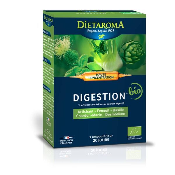 Dietaroma C.I.P. Digestion BIO - 20 ampoules de 10 ml