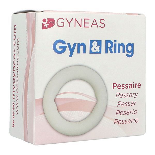 Gyneas Gyn&Ring Pessaire 70 Mm Blanc T4 1