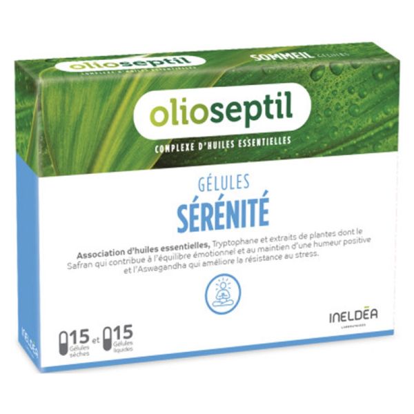 Olioseptil Serenite (1 Blister De 15 Gelules Et 1 Blister De 15 Capsules) Gelule Boite 30