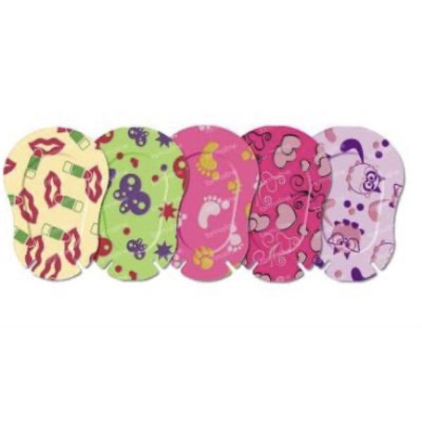 ORTOPAD SOFT GIRLS JUNIOR Pansement orthoptique hypoallergénique, adhésif, décoré, nourrisson, bt 50