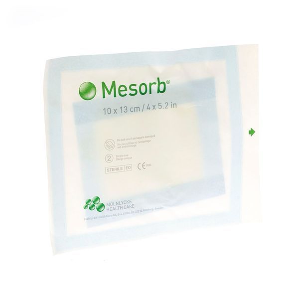 Mesorb 10Cm*10Cm Ref 677080 Pansement 10