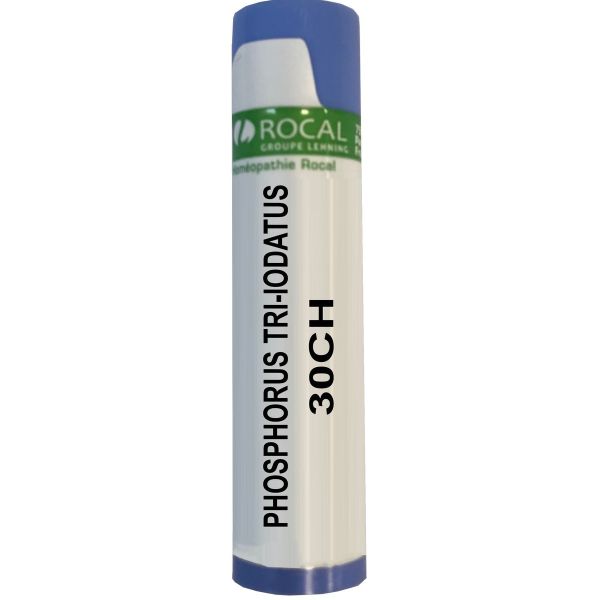 Phosphorus tri-iodatus 30ch dose 1g rocal