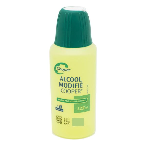 Alcool Modifie Cooper Solution Pour Application Cutanee 1 Flacon(S) Polyethylene De 125 Ml