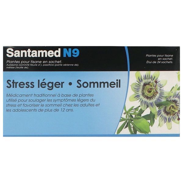 Santane N9 Melange De Plantes Pour Tisane En Sachet-Dose B/24