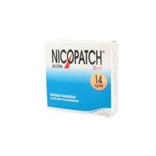 Nicotine Eg 14 Mg/24 H Dispositif Transdermique Dispositif Transdermique En Sachet (Papier/Aluminium/Polyamide/Polyacrylonitrile) B/28