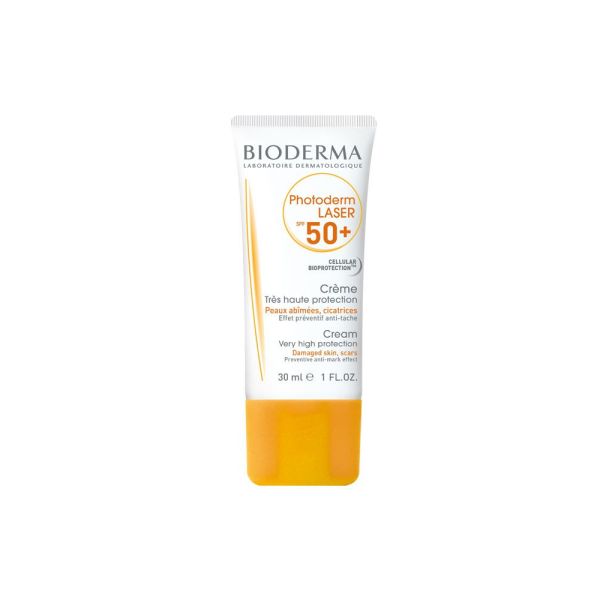 Photoderm Laser Spf50+ Creme Peaux Abimees Cicatrice Tube 30 Ml 1