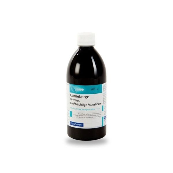 EPS CANNEBERGE  500ML Extraits fluides de Plantes fraîches Standardisés et Glycérinés