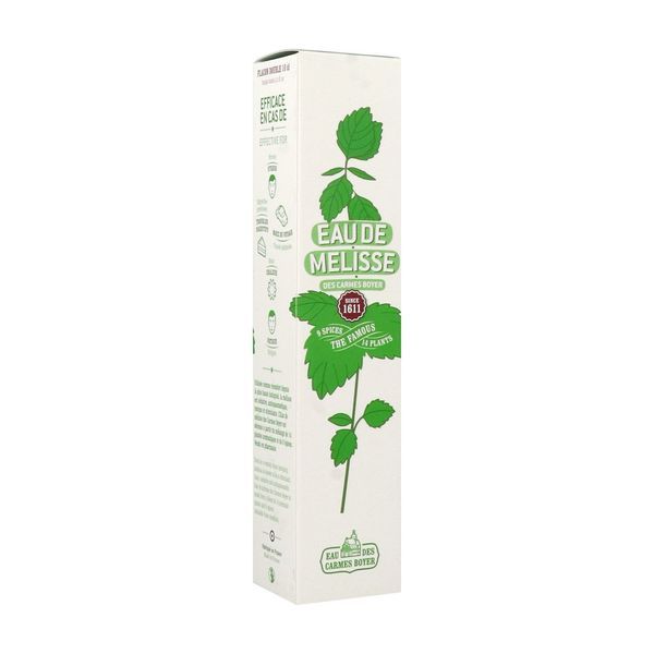 Eau de melisse des carmes boyer flacon double 10cl