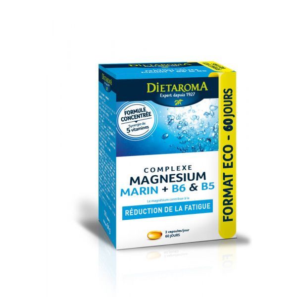 Dietaroma Complexe Magnésium, format éco - 120 capsules