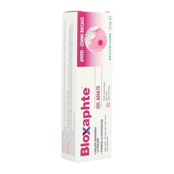 BLOXAPHTE GEL ADULTE Gel buccal à l'acide hyaluronique, tube 10 ml
