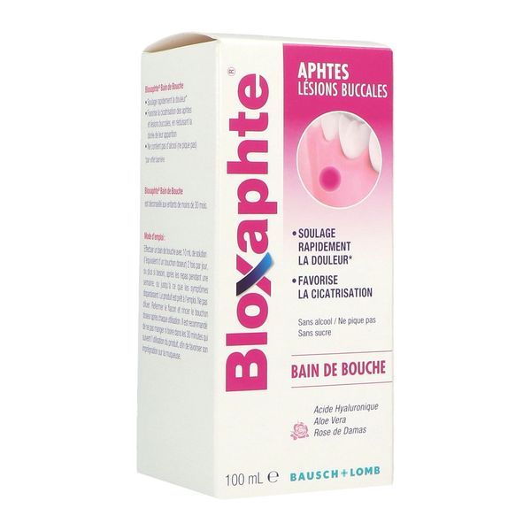 BLOXAPHTE BAIN DE BOUCHE Bain de bouche à l'acide hyaluronique, fl 100 ml