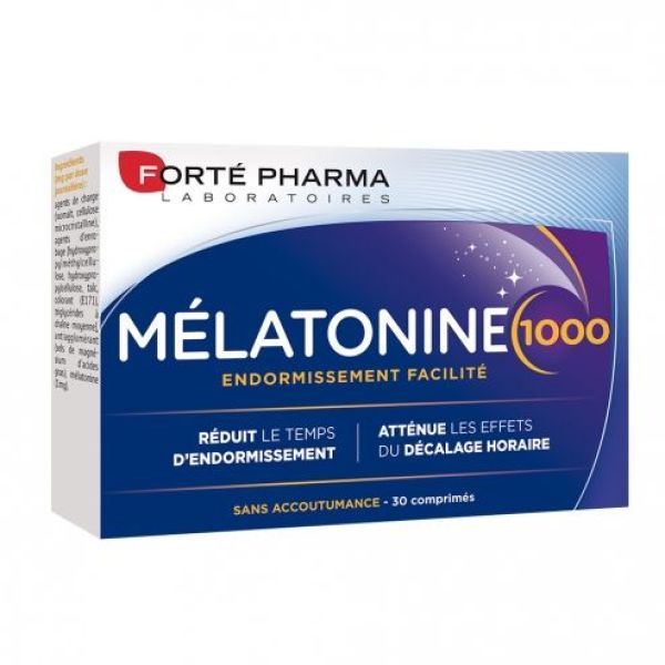 Forté Pharma Mélatonine 1000 30 Comprimés