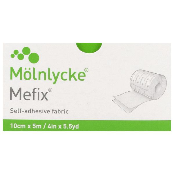 MEFIX Sparadrap non tissé hypoall. ext. 5mx10cm 1 rouleau