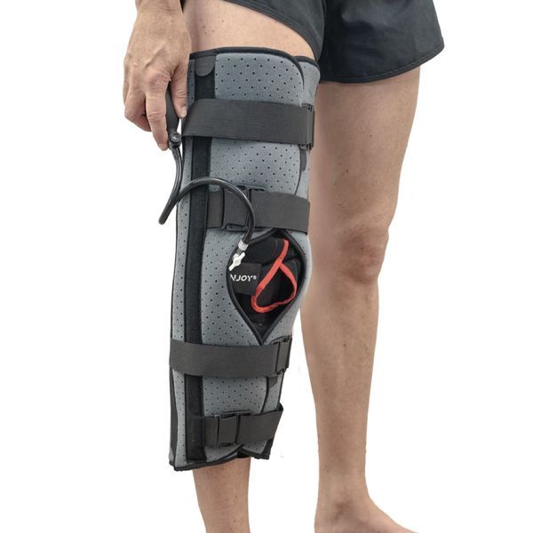 IMMO AT4 3V ICE Attelle de genou universelle, d'immobilisation en extension. Cryothérapie, Xlarge, hauteur 65 cm (ref. 82-1043-04), unité