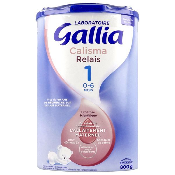 GALLIA CALISMA RELAIS 1 Lait pour nourrisson 1er âge, bt 800 g