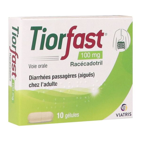 TIORFAST Gélule 100 mg, boîte 10
