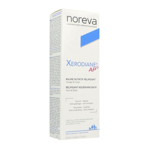 XERODIANE AP+ BAUME RELIPIDANT Baume relipidant 24 H, tube 200 ml