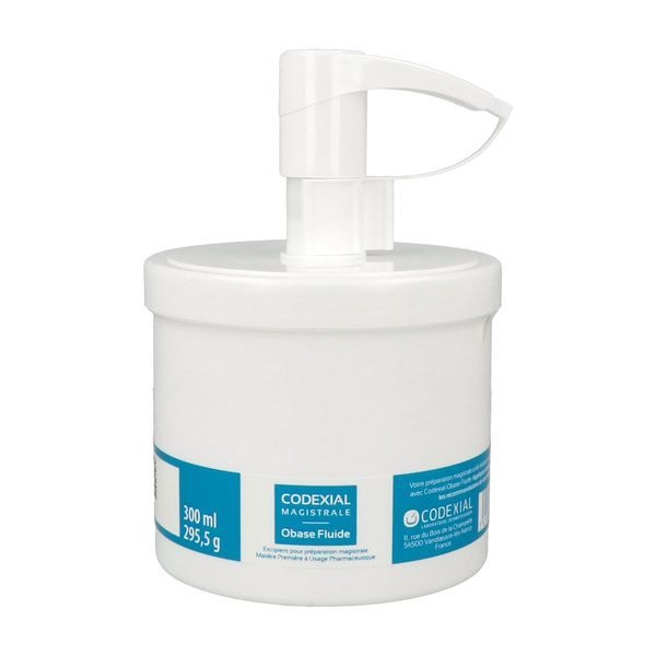CODEXIAL MAGISTRALE OBASE FLUIDE Emulsion fluide, excipient dermatologique, pot 300 ml