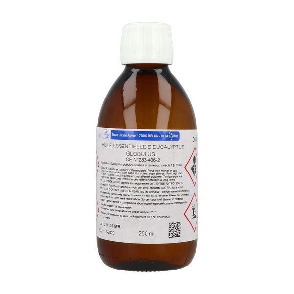 COOPER HUILE ESSENTIELLE Huile essentielle d'eucalyptus, vrac, fl 250 ml