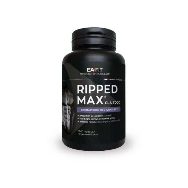 Eafit Construction Musculaire Ripped Max CLA 3000 60 Capsules